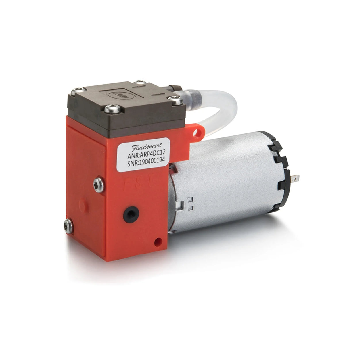 Fluidsmart ARP4DC12 Brushed air Pump 12v Dc air Operated Piston Pump Micro Mini Small Piston Pump