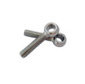 304 Stainless Steel Metric Thread Swing Eye Bolts for Machinery Industry Pipeline Gate Valves