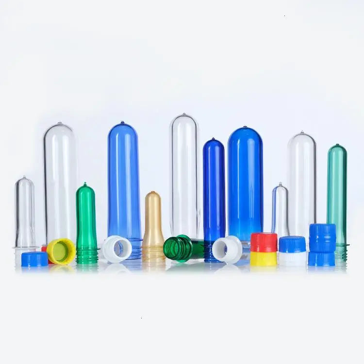 Factory Wholesale 28mm 30mm 38mm Neck Size Blue Pet Bottle Preforms for Mineral Water