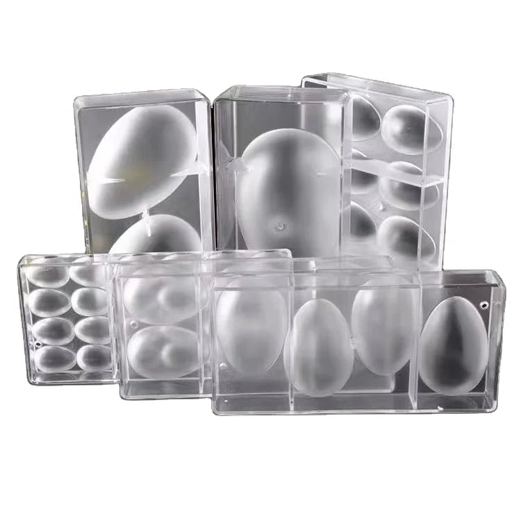 Polycarbonate Molds for Chocolate  PC Candy Chocolate Mold Egg Shape Chocolate Mold