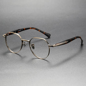 218 Retro Stud Round Small Frame Blue Light Blocking Optical Frame River Wholesale Women Eyewear Men Eyeglasses Design Eye Glass