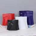 Matte Black Aluminum Foil Zip Lock Doypack Smell-Proof Mylar Bags for Food Storage and Stand Pouch with Food Packaging Printing
