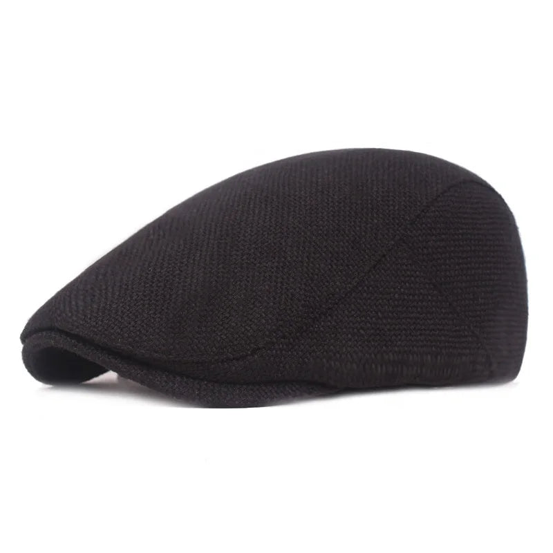 MIO Adjustable Newsboy Bow Beret Gorras Newsboys Cool Ivy Caps Plain Mesh Summer Hat Custom Logo Breathable Cabbie Cap