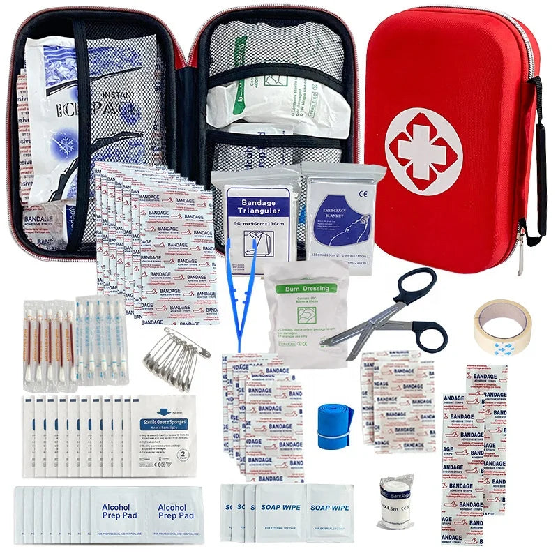 Mini Home Car Travel First Aid Kit with Supplies Home First Aid Kit