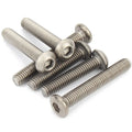 For ISO 7380 Brass Stainless Steel Hex Socket Round Head Machine Screw Standard Thread Made in Shanghai