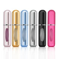 5ml 8ml Portable Plastic Perfume Vials Colorful Empty Sample Bottles Aluminum Perfume Atomizer Mist Pump for Lotions Lipstick