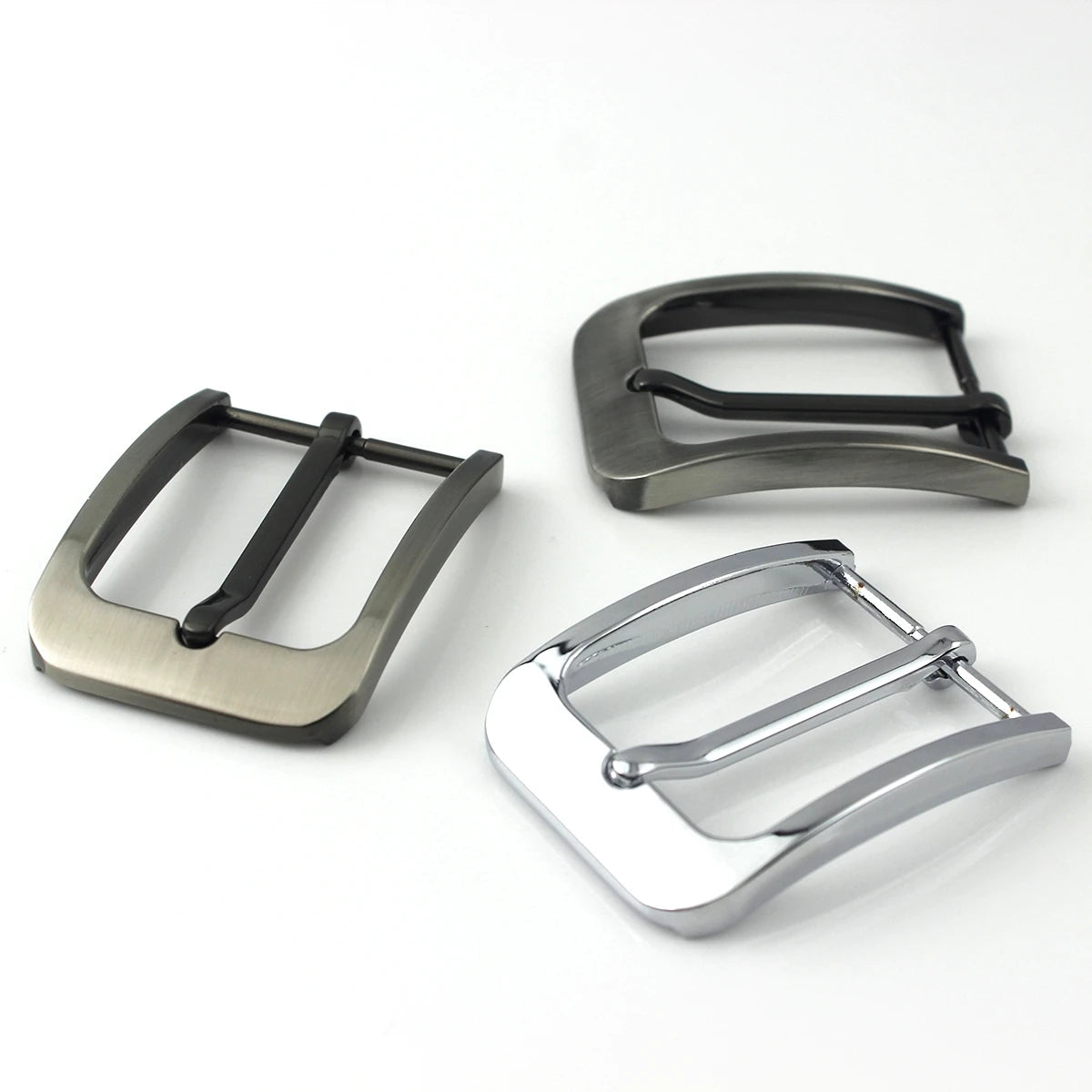 Men Belt Buckle 35mm Alloy Pin Buckle Fashion Jeans Waistband Buckles for 33mm-34mm Belt Adjustable Leather Craft Accessories