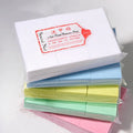 Colorful Disposable Manicure Towel Non-Woven Hard Non-Shedding with Cotton Nail Supplies Solid Plastic Nail Polish Remover