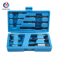 6pcs Twist Drill Spiral Drill Bit and Schraubenzieher Easy Remove Out Broken Damaged Screw Extractor Set