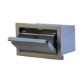 Stainless Steel Outdoor Kitchen BBQ Island Build in Paper Towel Dispenser