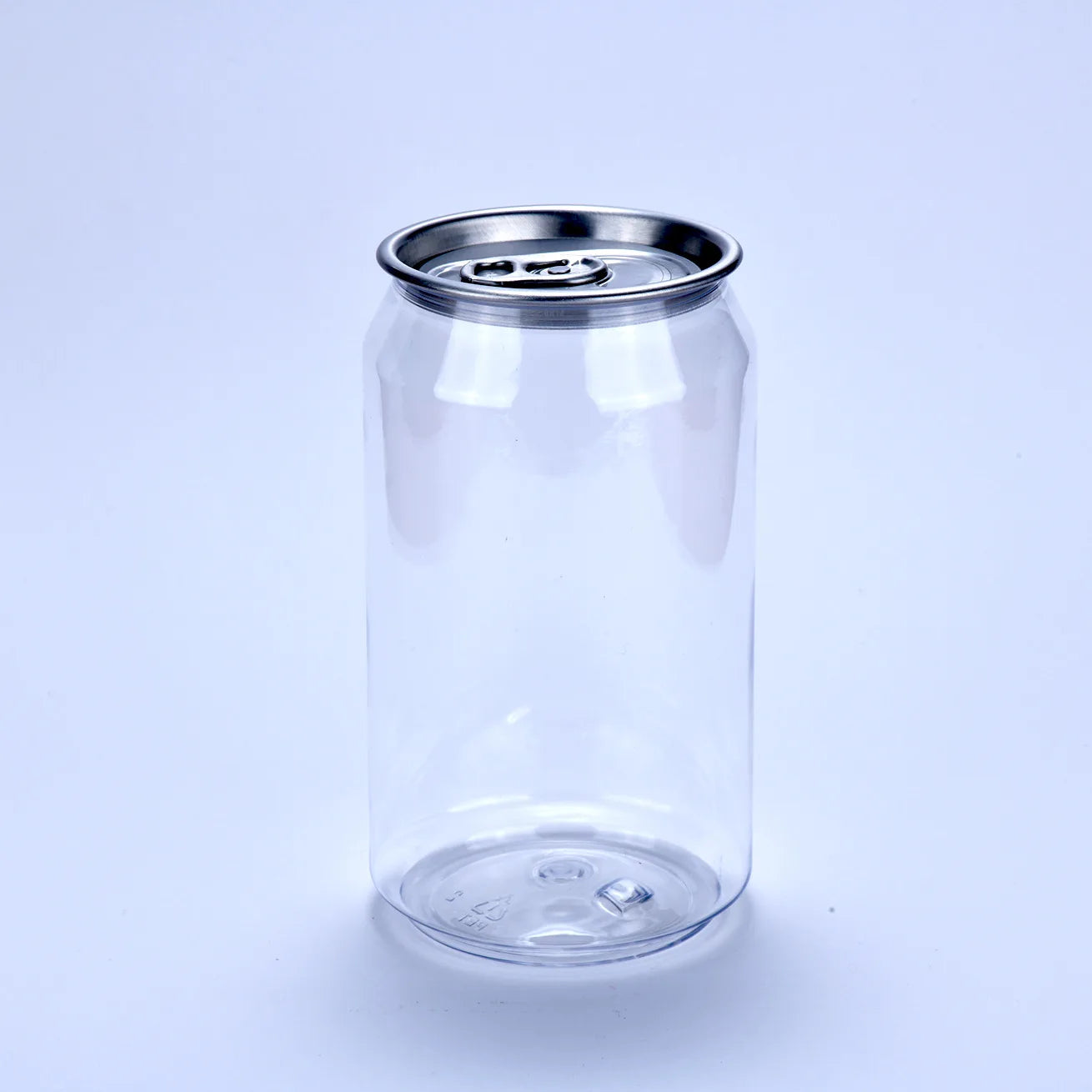 350ml 500ml Pet Transparent Beverage Bottle Plastic Soda Can Fruit Juice Can Milk Tea Bottle with Easy-to-pull Lid