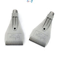 Wind Air Jet Blowing Nozzle 1/4'' Stainless Steel 304 16 Holes Jet Clean and Blow Dry Spray Nozzle A727-15 Flat Fan Air Nozzle