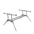 Topline New Stock Fishing Rod Stand Carp Fishing Tackle Inox 6 Stainless Rod Holder 3-Way
