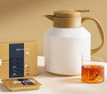 24 Hours Hot Cold Preservation Kettle Stainless Steel LED Temperature Display Tea Infuser Smart Teapot 1800ml Dishwasher Safe
