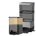Most Popular Fish Feeder Automatic Eco-Friendly Charge China EV820D with LCD Display Time Setting Outdoor Use
