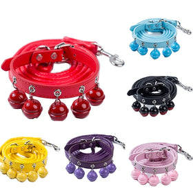 Wholesale Pu Eco-friendly Universal Designer Dog Collar Leash Set