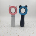 Portable USB Mini Fan Handheld Leafless Bladeless Design Rechargeable Eyelash Fan Dryer with Fast Drying Plastic Beauty Tool