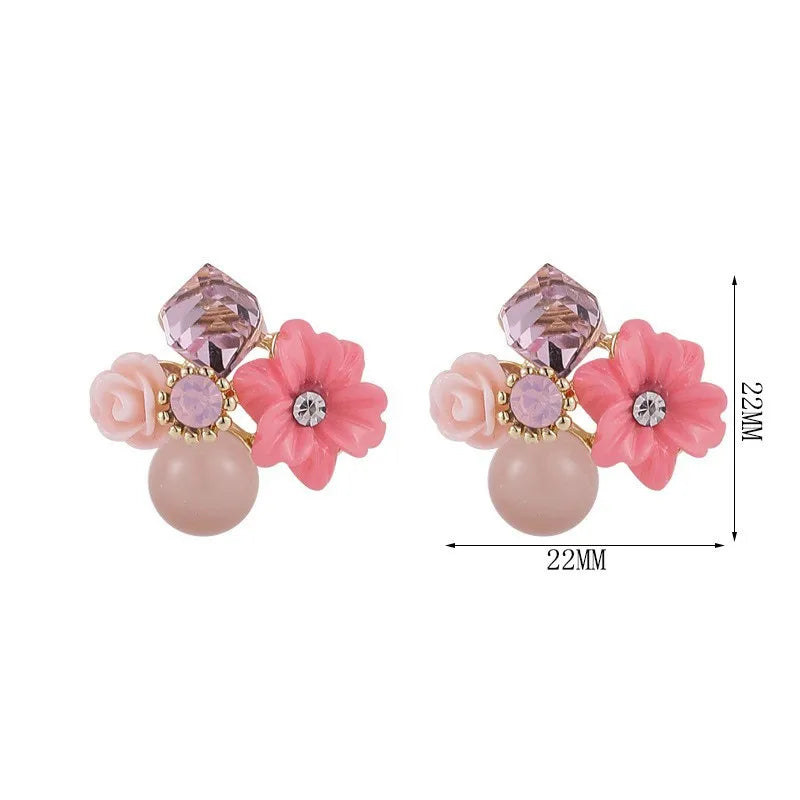 Wholesale Flatback Rhinestone Button DIY Rhinestone Flatback Button for Hair Flower Wedding Embellishment LZY087