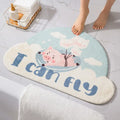Cartoon Lovely Showerluxury Bathroom Mat Floor Fashion Doormat Door Mat for Home