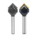 45/60/90 Degree V Groove Router Bit 1/4 Inch Shank Carbide Insert Wood CNC Router Bits for Woodworking Engraving Carving Tools