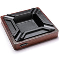 CIGARLOONG Chinese and European Design Suitable for Home and Office Cigar Ashtrays  Large Calibre 4-slot Metal Cigar Ashtray
