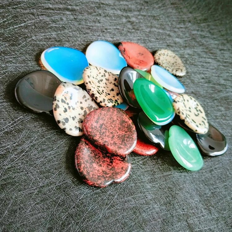 Diy Custom colorful natural Mixed worry stone tumb stone gemstone