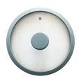HYRI HR-SPL005 Eco-Friendly Microwave Cover Dark Grey 16CM Silicone Rim Tempered Glass Lid