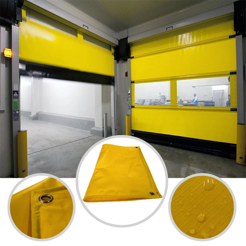 Big Sale Cold Storage Rolling Folding Roller Shutter Fast PVC Fabric Door Electric Pvc Rapid Automatic Door