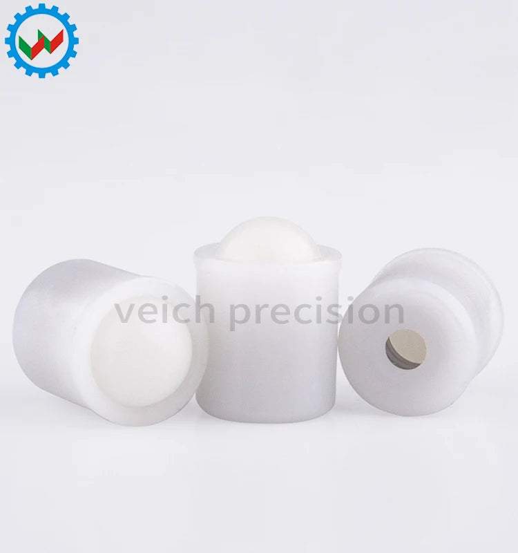 Veich High Precision Fastener VCN410-PP Light Load White/Blue POM Spring Ball Plunger