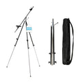 SINOART Black Metal Sketch Easel Low MOQ Quality Stainless Steel Italian Field Easel Slim Profile Caballete Metalicos