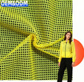 Knitted 100% Polyester Stretch Mesh Fabric Knitted Sportswear Fabric