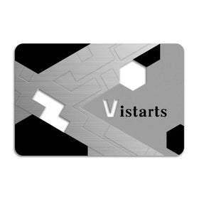 Customizable Business Card Diy Logo Colored NFC Empty Blank Metal Mirror Gold Titanium Stainless Steel Business Card