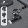 WEST BIKING Bike Aluminum Alloy Speedometers Extension Bracket Convenient Plastic Base Adjustable Bicycle Durable CNC Bracket