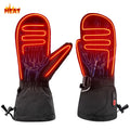 Women Waterproof Winter Thermal Rechargeable Touchscreen Lightweight Anti Slip Outdoor Cold Weather Heated Gloves