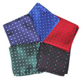 Polyester Scarf square Printed square Scarf Dozen Handkerchief for Men Pocket square Box