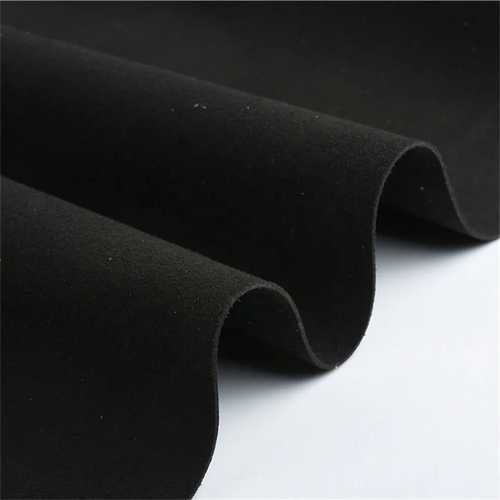 0.4mm-1.0mm Microfiber Synthetic Leather Faux Leather Suede Conductive Non-Woven PU Leather Fabric for Sofa Outdoor Waterproof