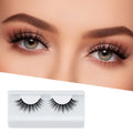 Wholesale 3D Full Strip Synthetic Fiber Eyelashes Light Customizable Fluffy False Eyelashes Vendors with Striped Design MegaBDM