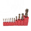 Tungsten Carbide Endmills D1-D20mm 55HRC Ball Nose Milling Tools OEM High Wear Resistance for CNC Machine Tools