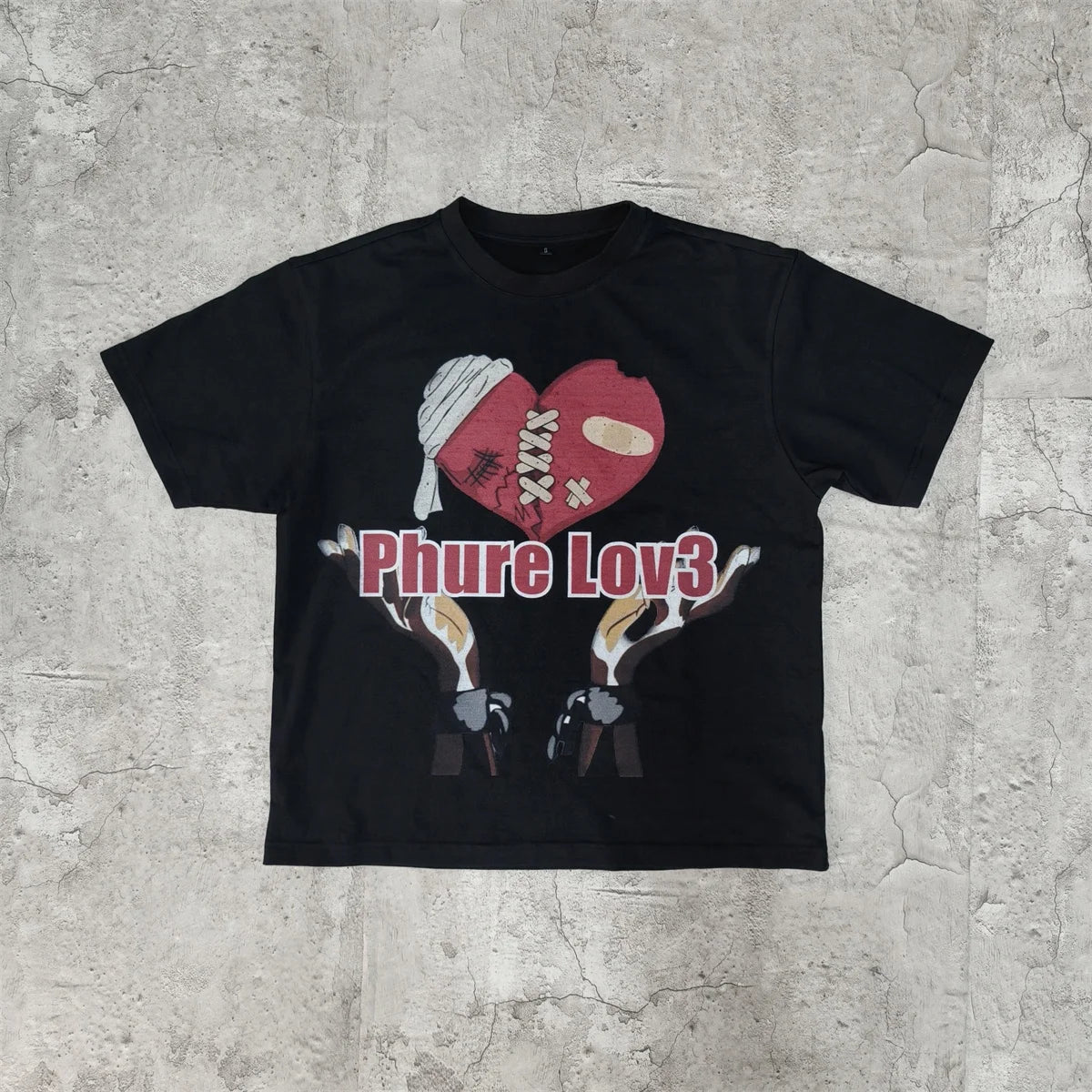 OEM 200 Gsm Drop Graphic Heavyweight Tshirts Luxury Blank Heavy Cotton Custom Streetwear Oversized T-shirt for Men