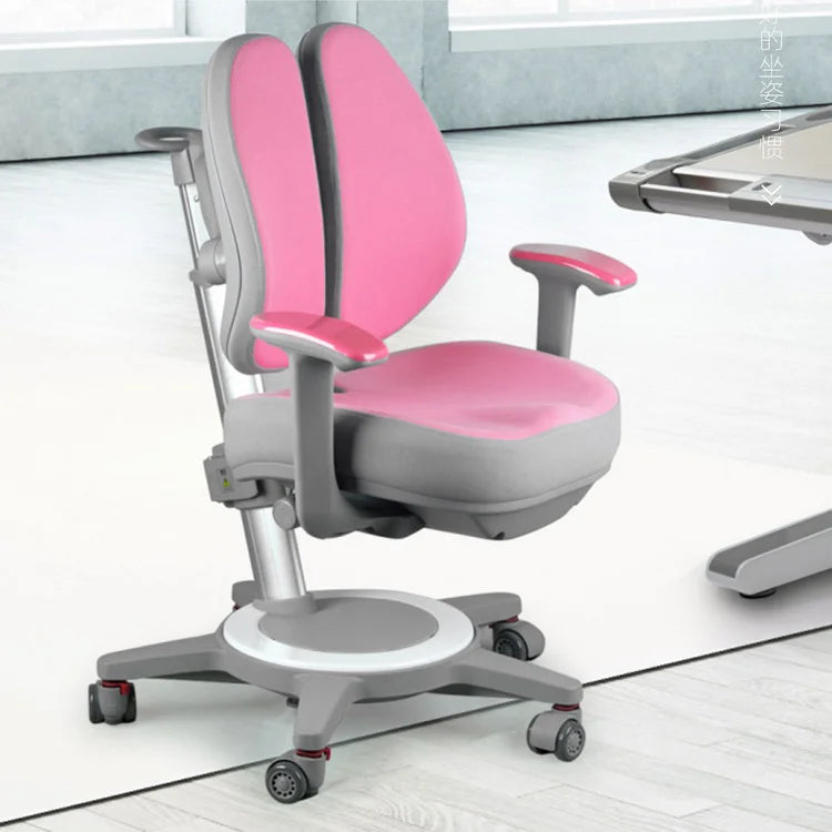 Study Furniture Adjustable Height Base Rotate Children Kid's Homework Chair for  Study Reading and Writing