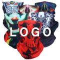 Custom Printed Logo High Quality Seamless Bandanas Kerchief Neck Gaiter Scarf Hood Bandana