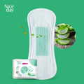 Niceday Small Period Pads Women Sanitary Pads with Medicinal Herbs Aloe Vera Mint Cooling Herbal Panty Liners