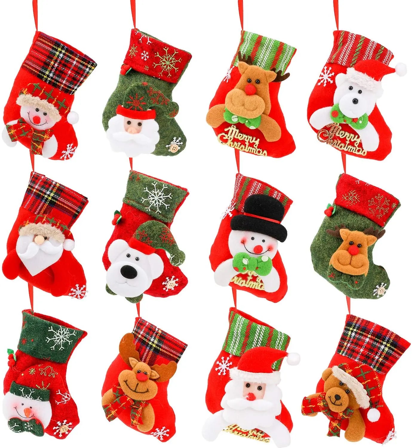 Cheap Christmas Stocking for Xmas Gift Christmas Ornamentschristmas Tree Hanging Decoration