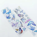 Custom Sticker Logo Printing Beautiful Butterfly Stickers Label Decoration Aesthetic Stickers Sheet