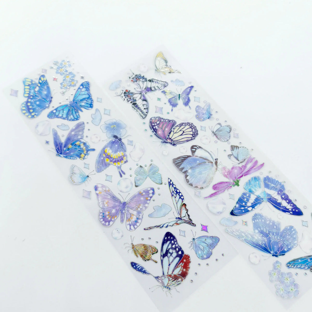 Custom Sticker Logo Printing Beautiful Butterfly Stickers Label Decoration Aesthetic Stickers Sheet