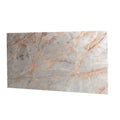 HZX Luxury Brazilian Natural White Quartzite Slabs Polished Stone Marble for Modern Villa Floor and Wall Decor for Hotels