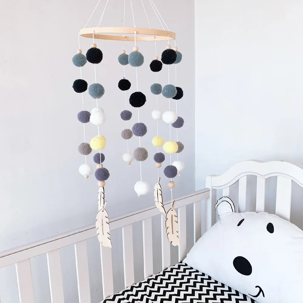 Ins Decorated Nordic  Bed Bell Children's Room Wall Decoration Living Room Decoration