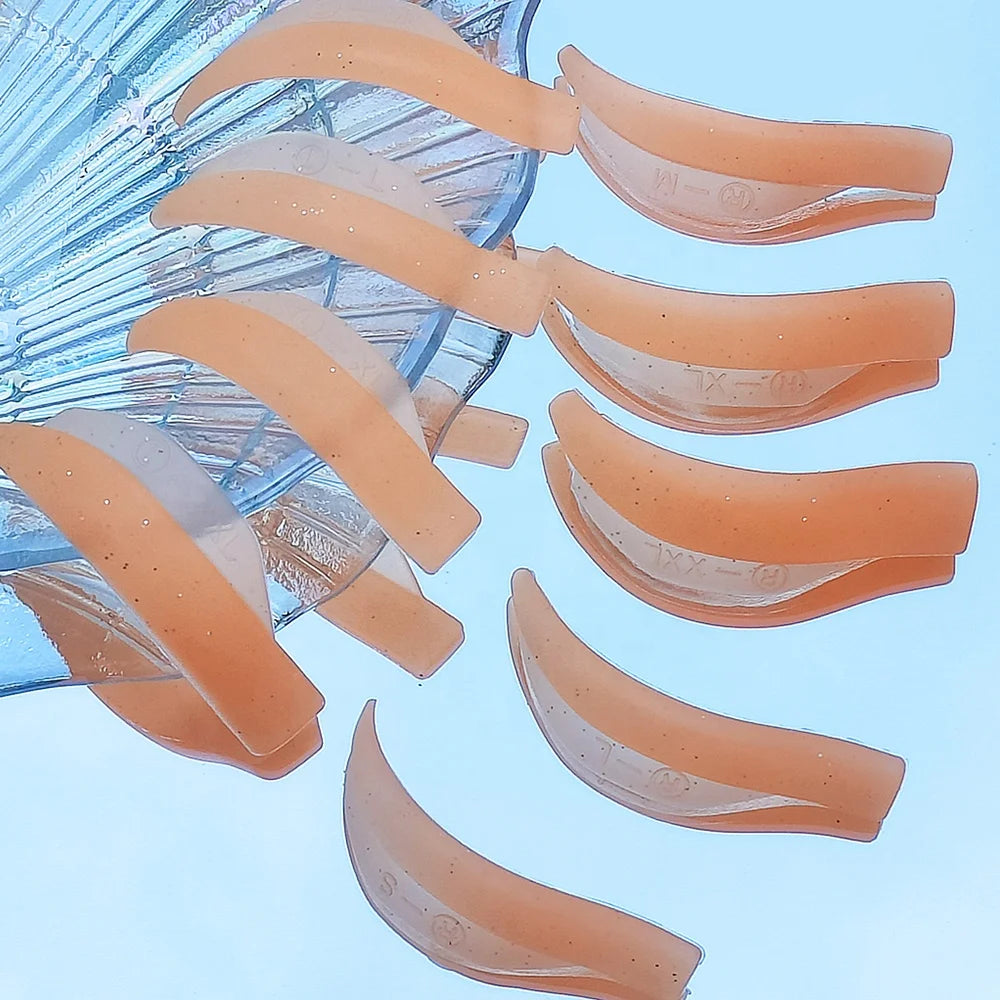 Private Label Colorful Lash Lift Shields at Home DIY Lash Lifting Silicone Pads Tool Private Label Lash Lift Rods