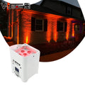 VShow Shipping From Euro 4pcs with 1pcs Soft Bag 6pcs 18w RGBWA UV 6 in 1 Led Par Light Wireless Battery