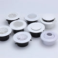HVAC Air Conditioner Exhaust Grille Ventilation Air Supply Ceiling Diffuser ABS Plastic Air Vent Outlet